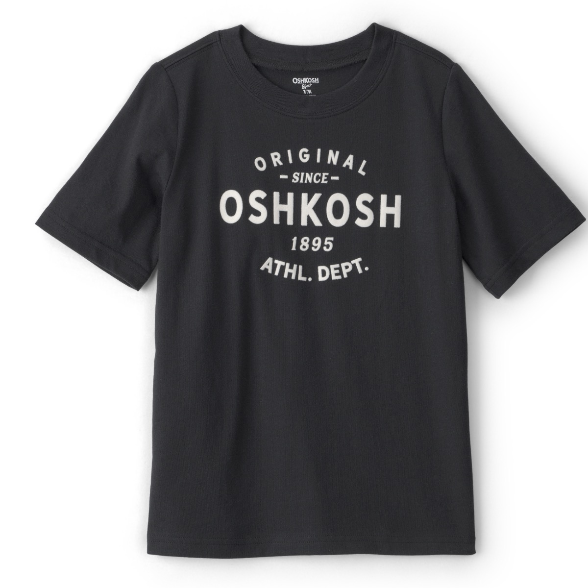 Playera con Dise&ntilde;o Oshkosh Azul Manga Corta para Ni&ntilde;o image number null