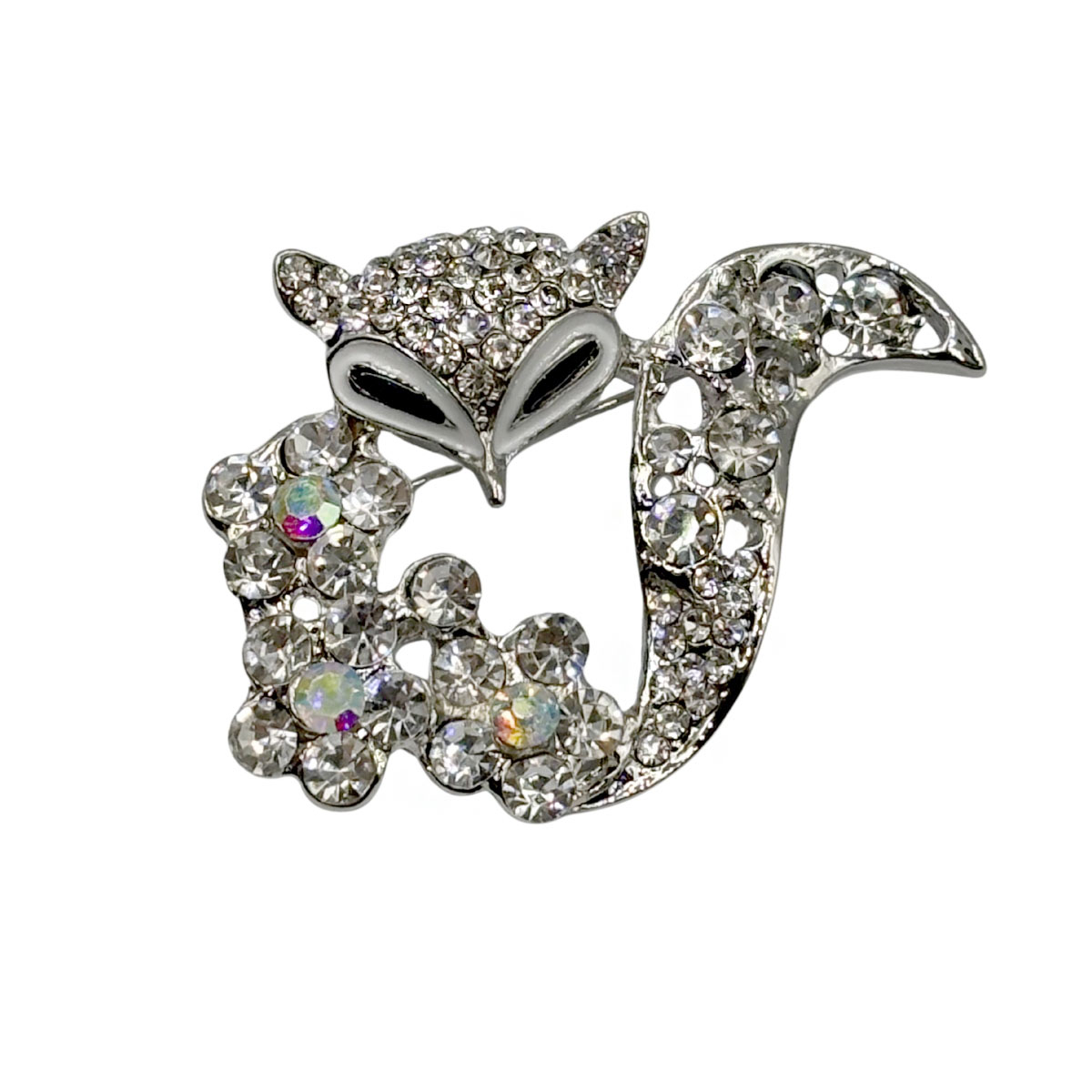 Prendedor Zorro Plata Aktuales image number null