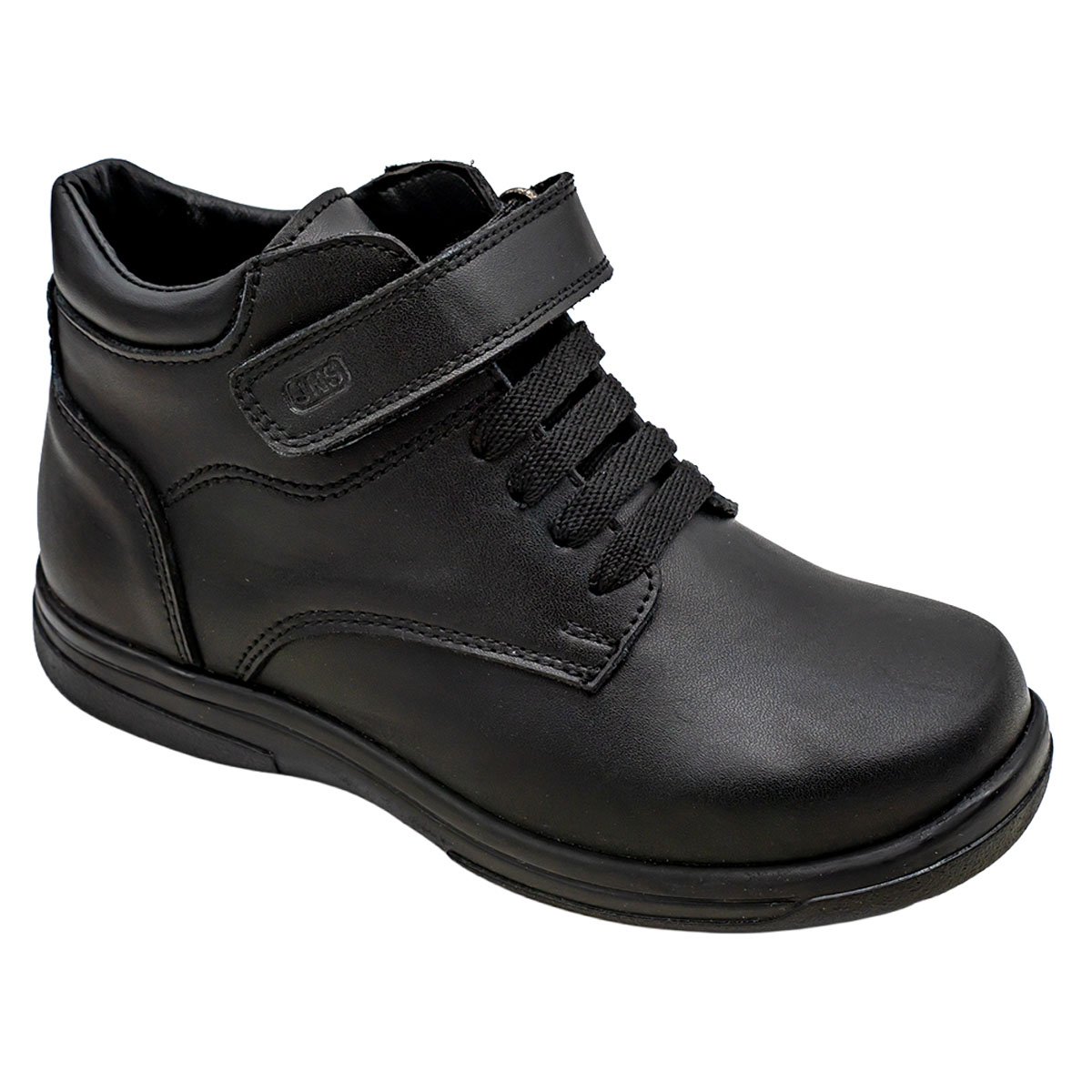 Botin Escolar Con Agujeta 22-26 Negro Jeanious image number null