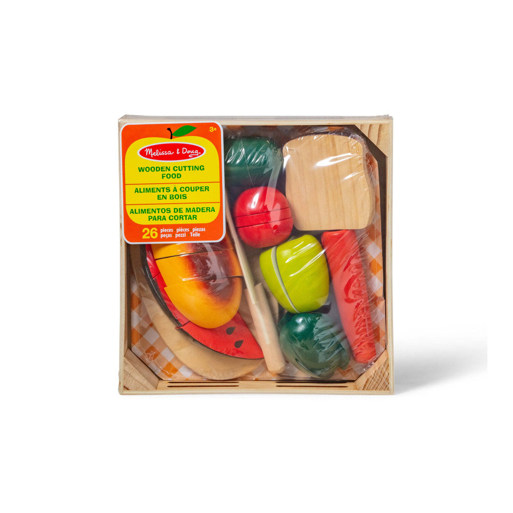 Melissa & Doug Juego de Alimentos Madera para Cortar SPIN MASTER image number null