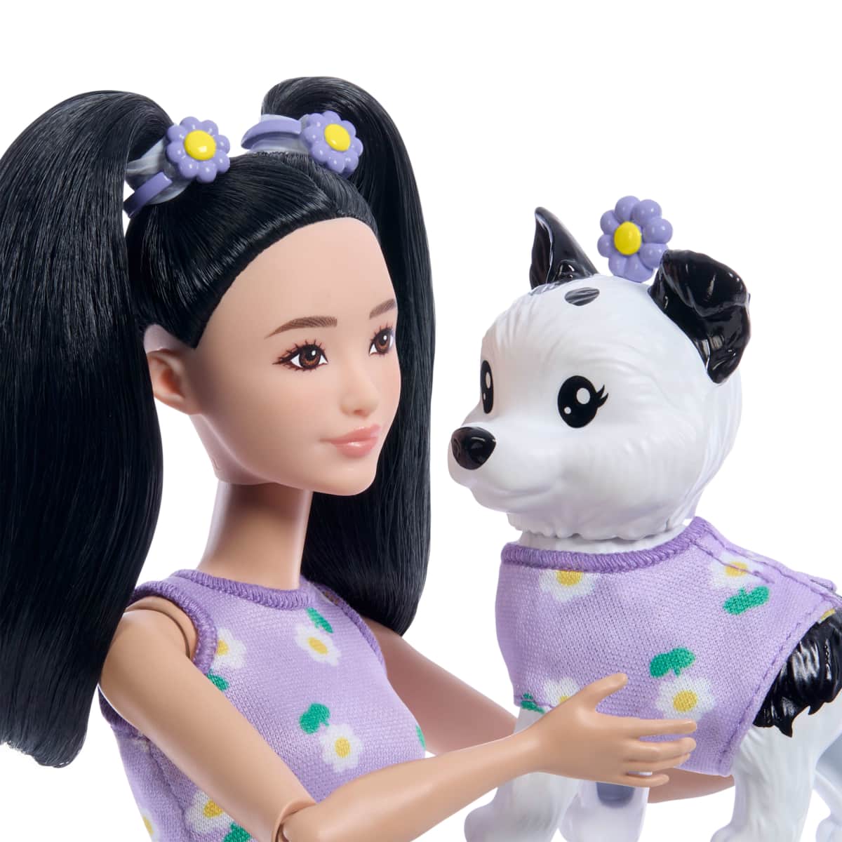 Barbie Fashion & Beauty Mu&ntilde;eca Looks Iguales Renee Y Perrito image number null