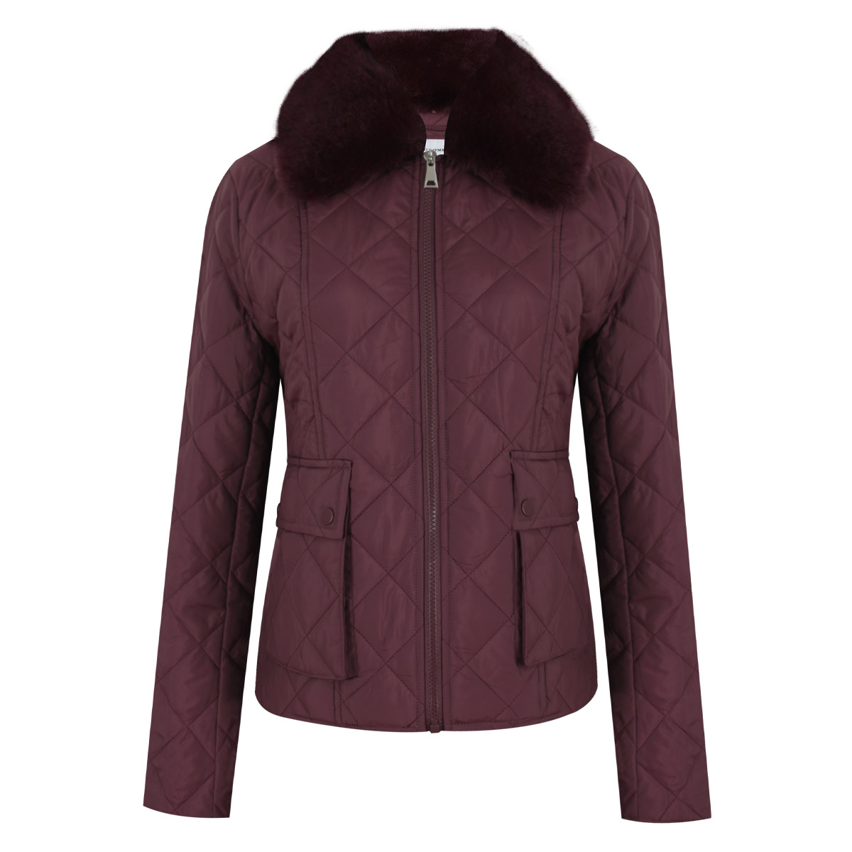 Chamarra Puffer Corta Con Peluche City Femme Para Mujer image number null