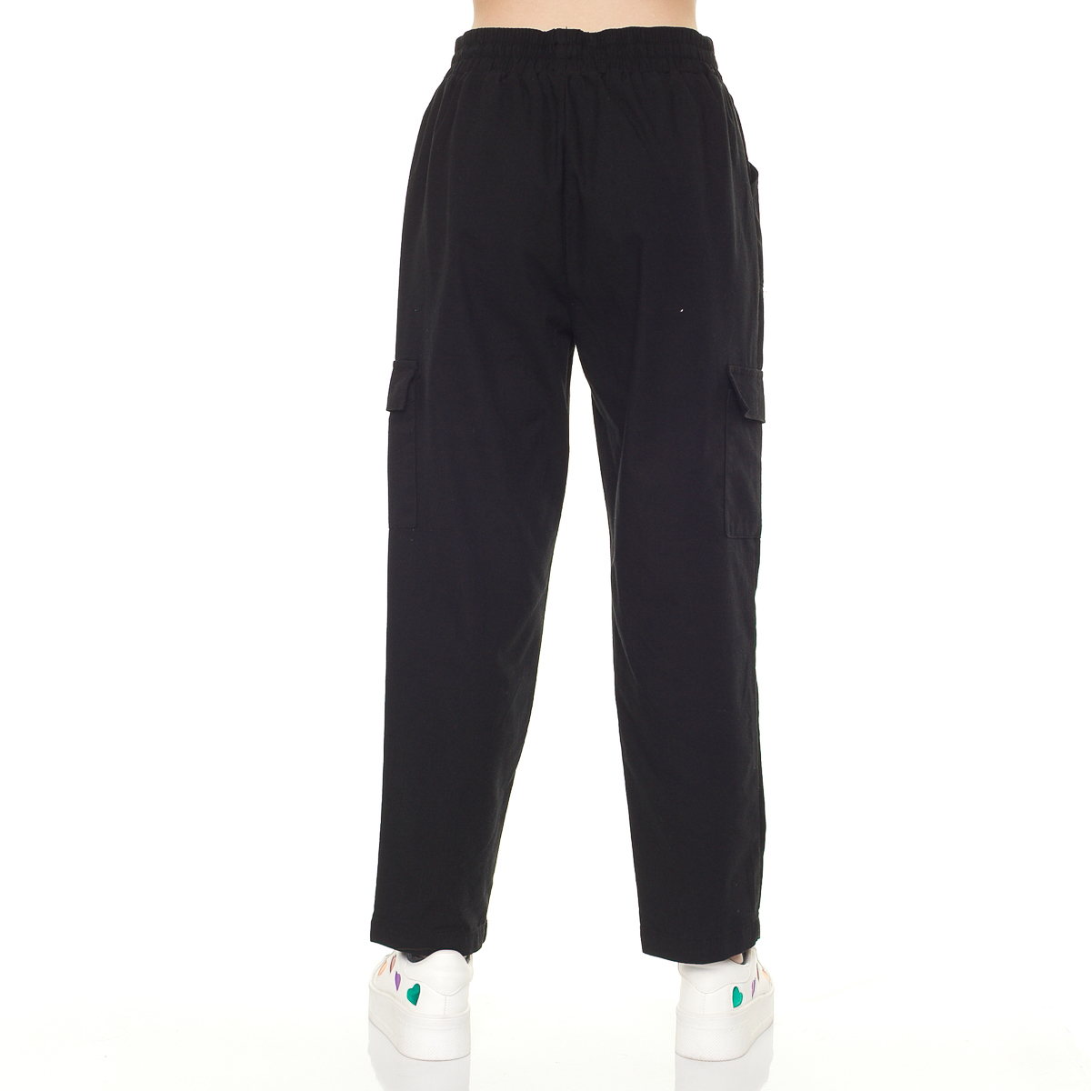 Pantal&oacute;n Cargo Con Jaretas Philosophy Jr Petite Para Mujer Petite image number null