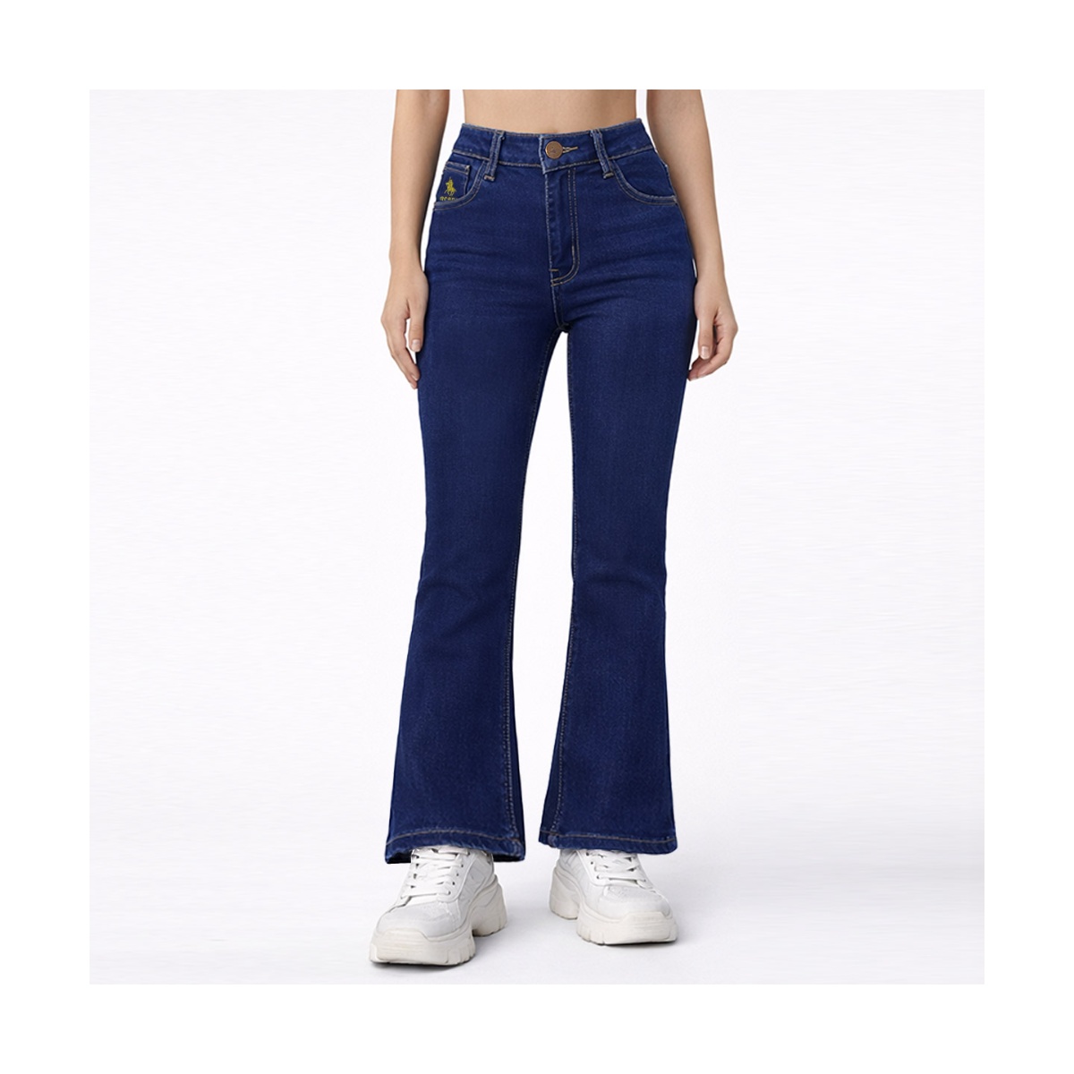 Jeans Corte Campana Royal Polo Club para Mujer Petite image number null