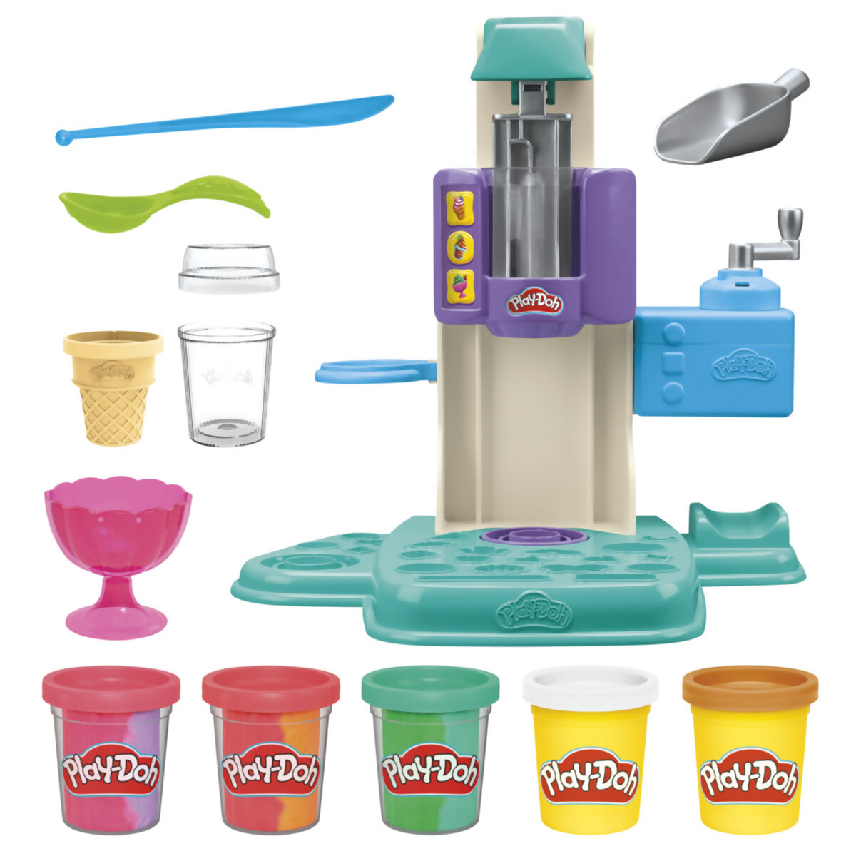 Set de Juego PLAY-DOH Helader&iacute;a Multicolor image number null