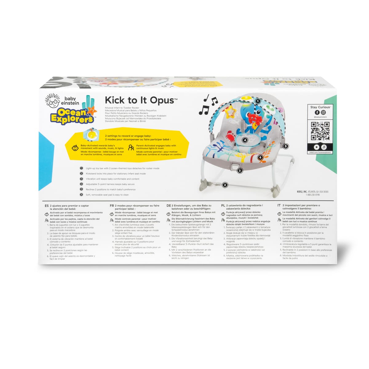 Mecedora Musical Baby Einstein image number null