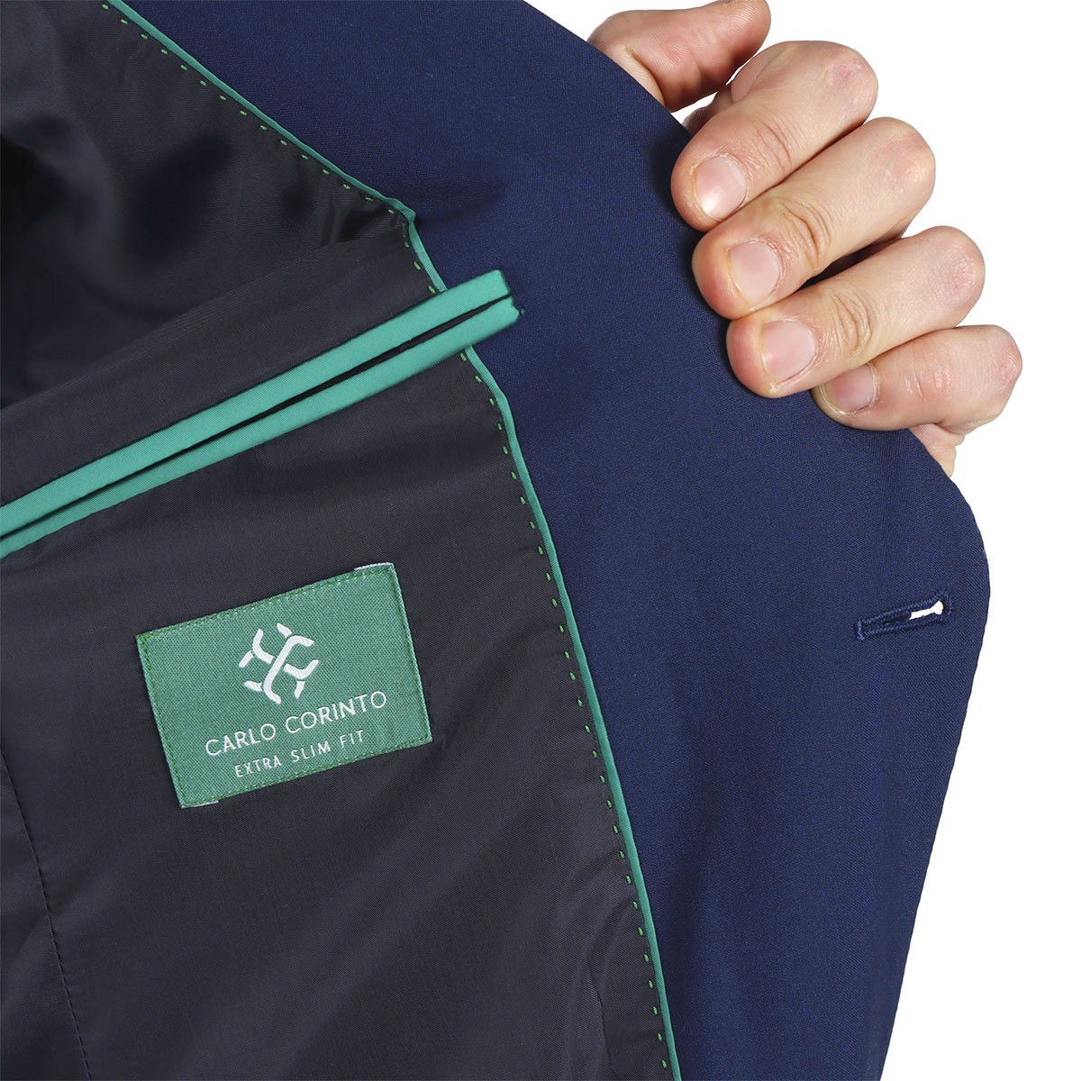 Saco Formal Elegante Carlo Corinto para Hombre image number null