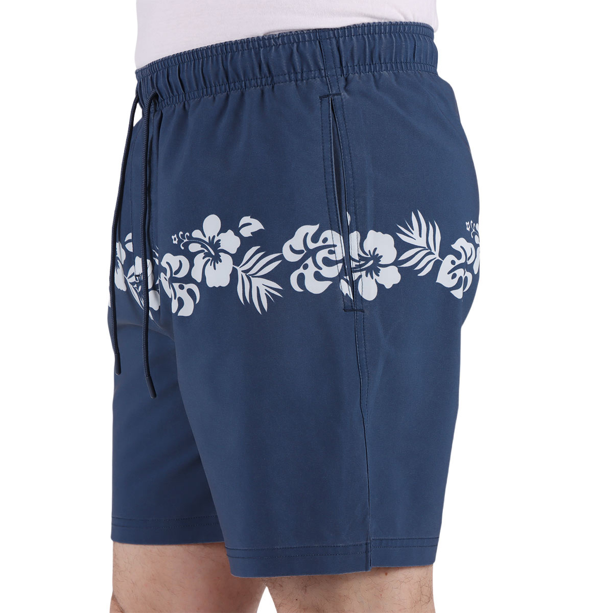 Traje de Ba&ntilde;o Short Estampado Tropical Fukka para Hombre image number null