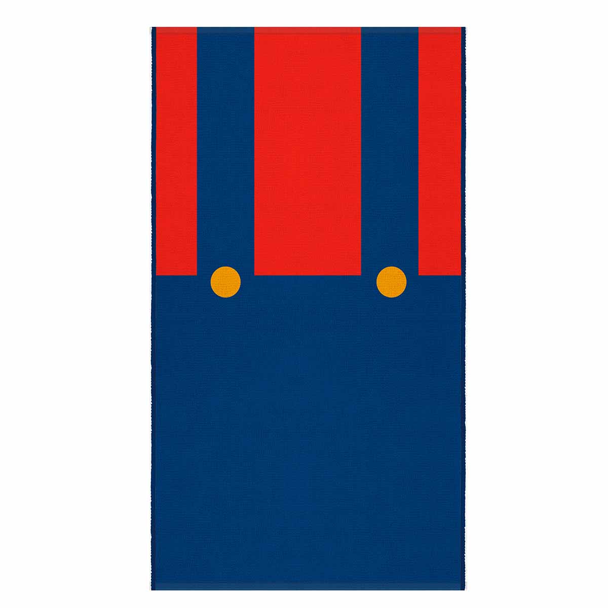 Toalla Playa Mario 1 Rojo 240G 74 cm X 1.47 mts Micf Mario Bros image number null