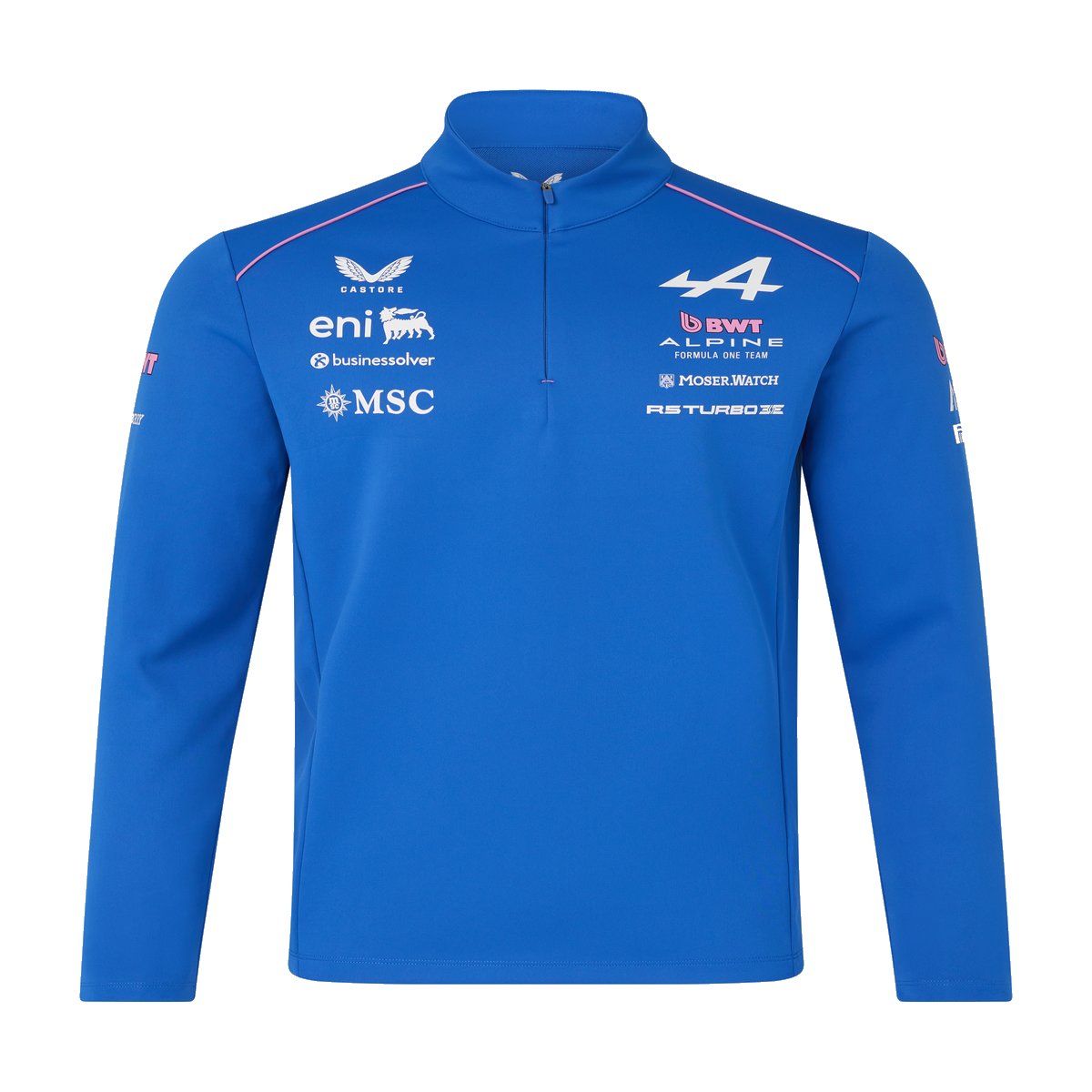 Sudadera Azul Team Alpine Manga Larga para Hombre image number null