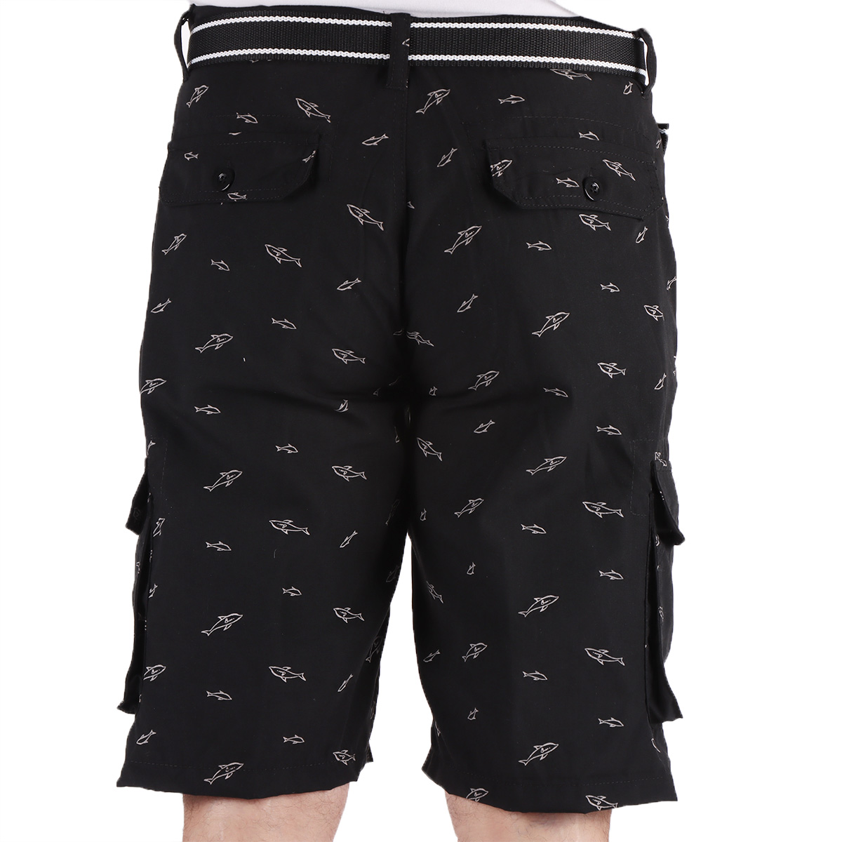 Bermuda Ajuste Regular Print Pescados Tim Men Hombre image number null