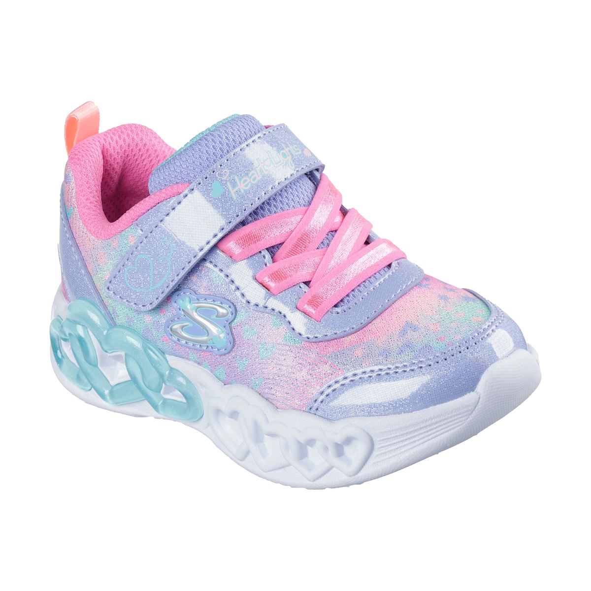Tenis Skechers Heart Lights Infinite Heart Lights Heart Jewels Azul para Ni&ntilde;a image number null