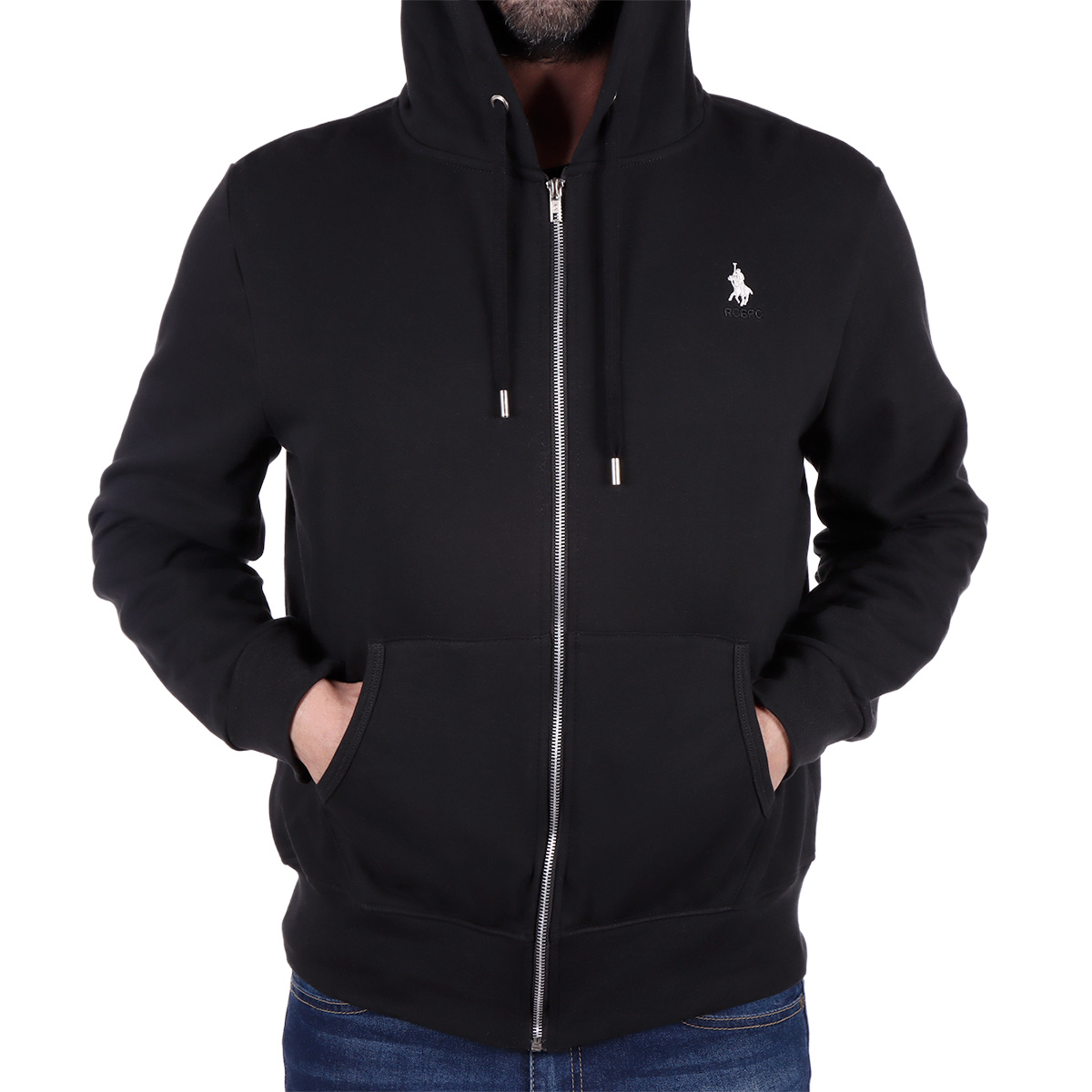 Sudadera Abierta con Capucha Royal Polo Club para Hombre image number null