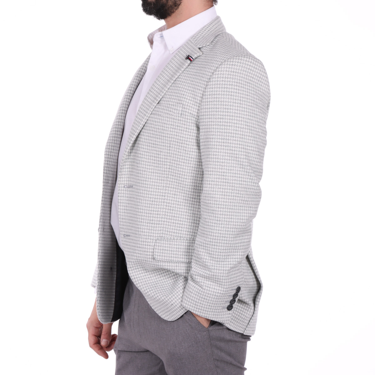 Saco de Cuadros Slim Fit Hombre Tommy Hilfiger image number null