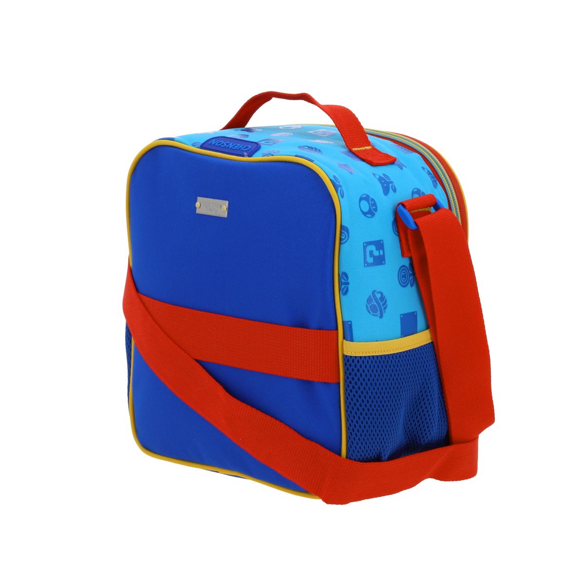 Lonchera Azul Oblic Mario Bros image number null