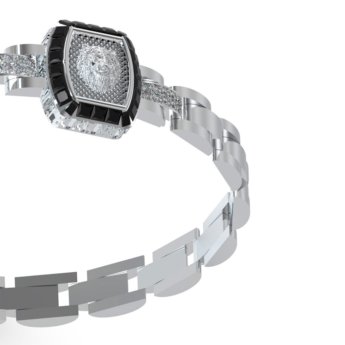 Pulsera Plateado Acero Inoxidable Guess image number null