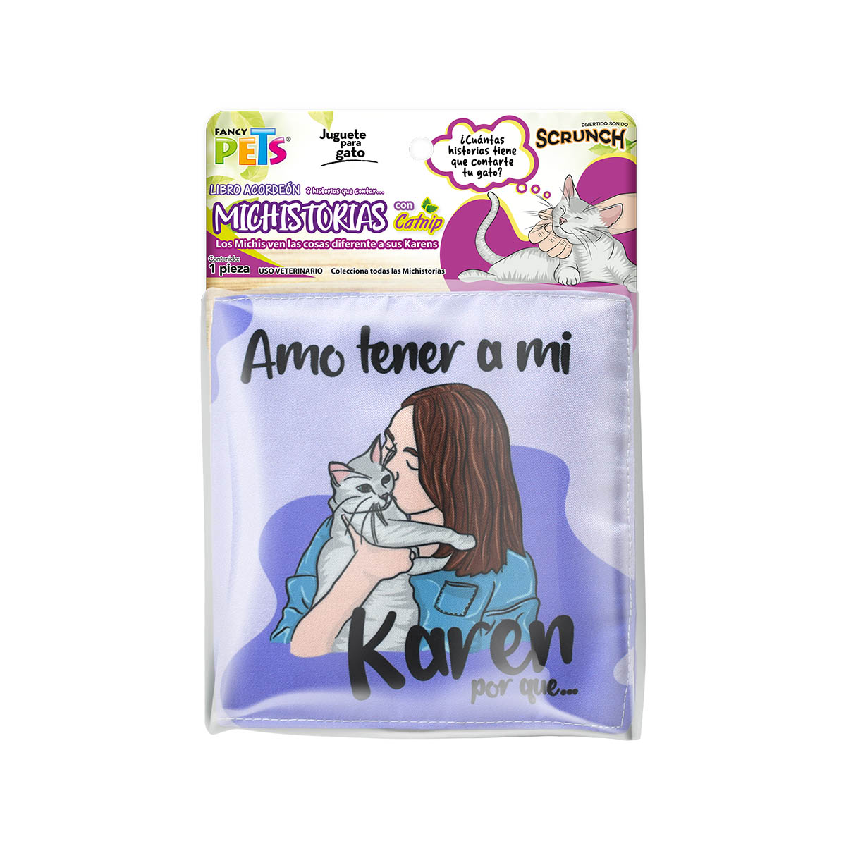Juguete Para Gato Michistorias Con Catnip Fancy Pets image number null