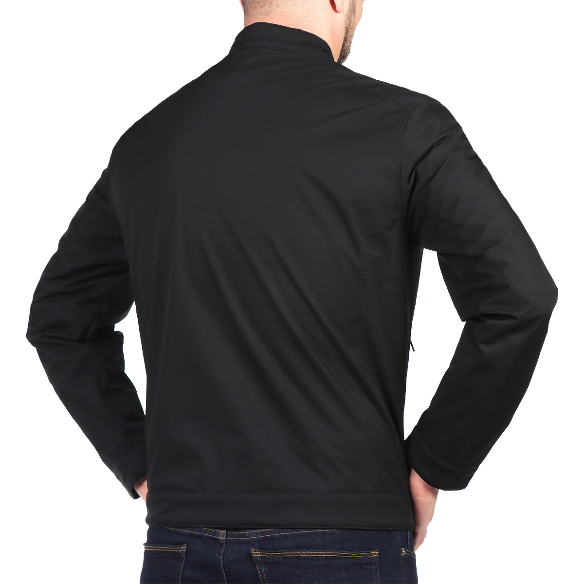 Chamarra Ligera Poli&eacute;ster Cuello Alto Bruno Magnani Hombre image number null