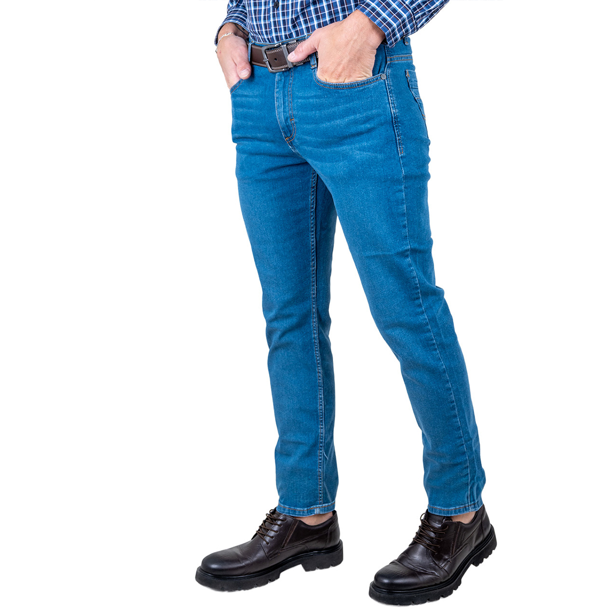 Jeans Slim Fit Lee Azul Claro para Hombre image number null