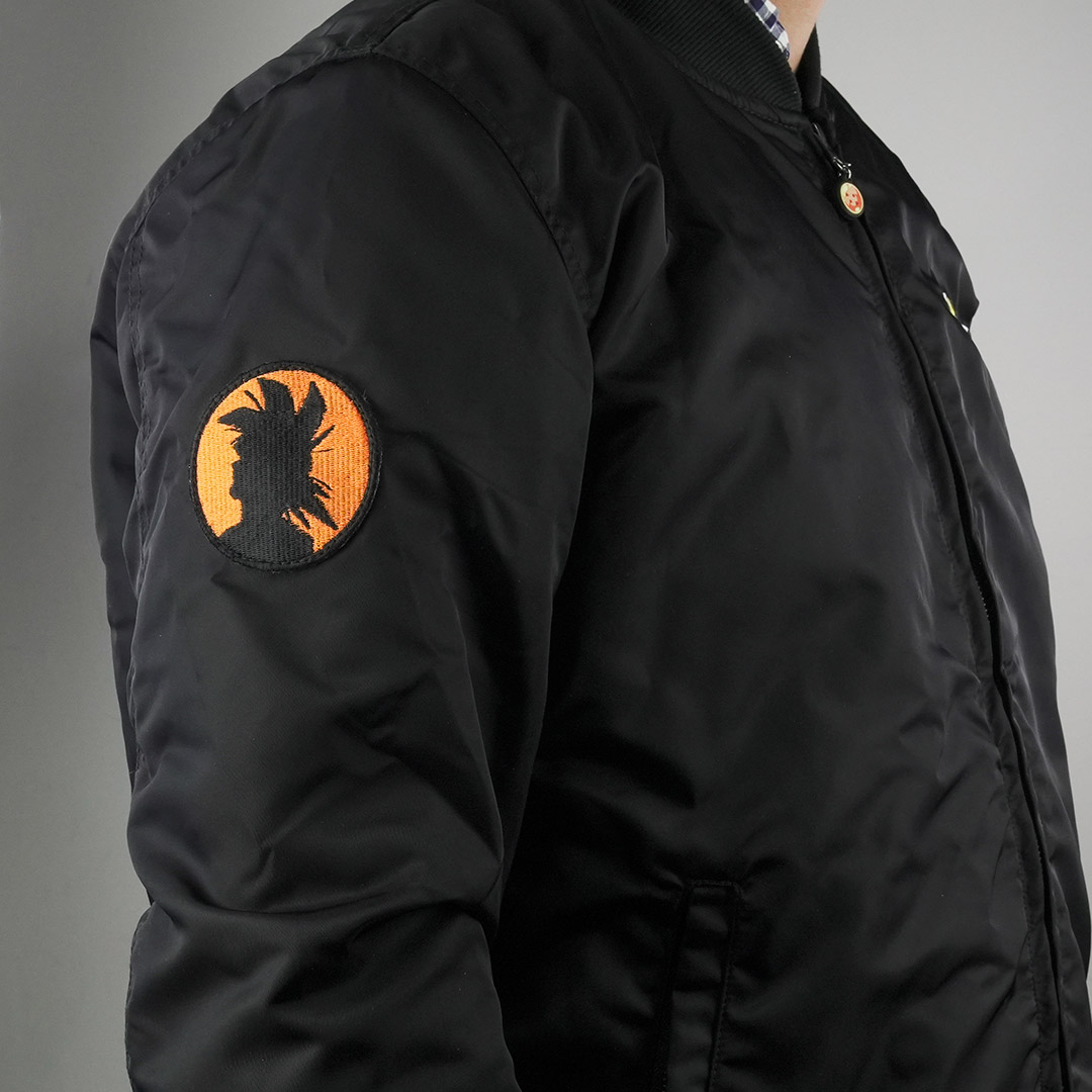 CHAMARRA CPROTECCIONES DRAGON BALL Z NEGRO image number null