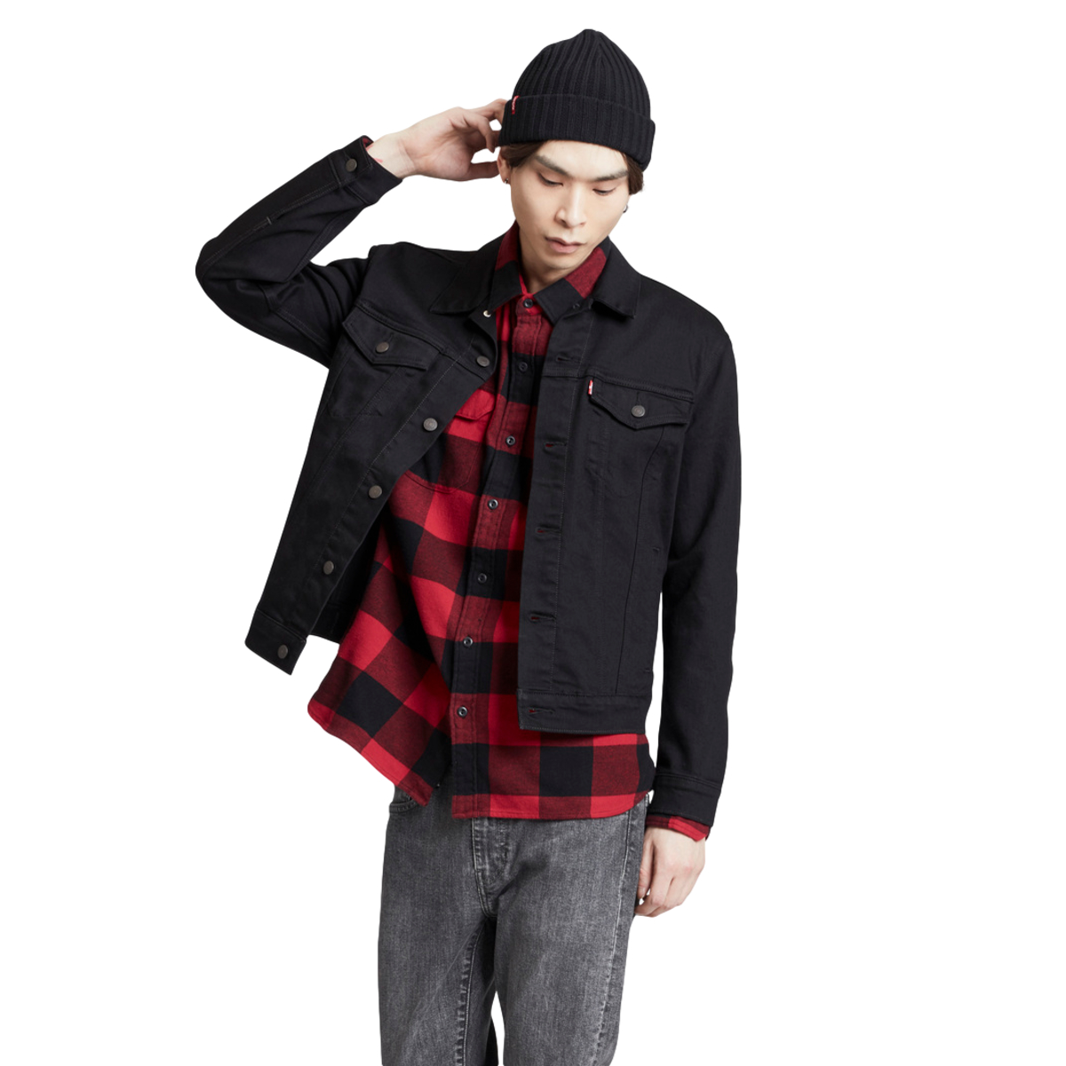 Chamarra Levis The Trucker Para Hombre image number null