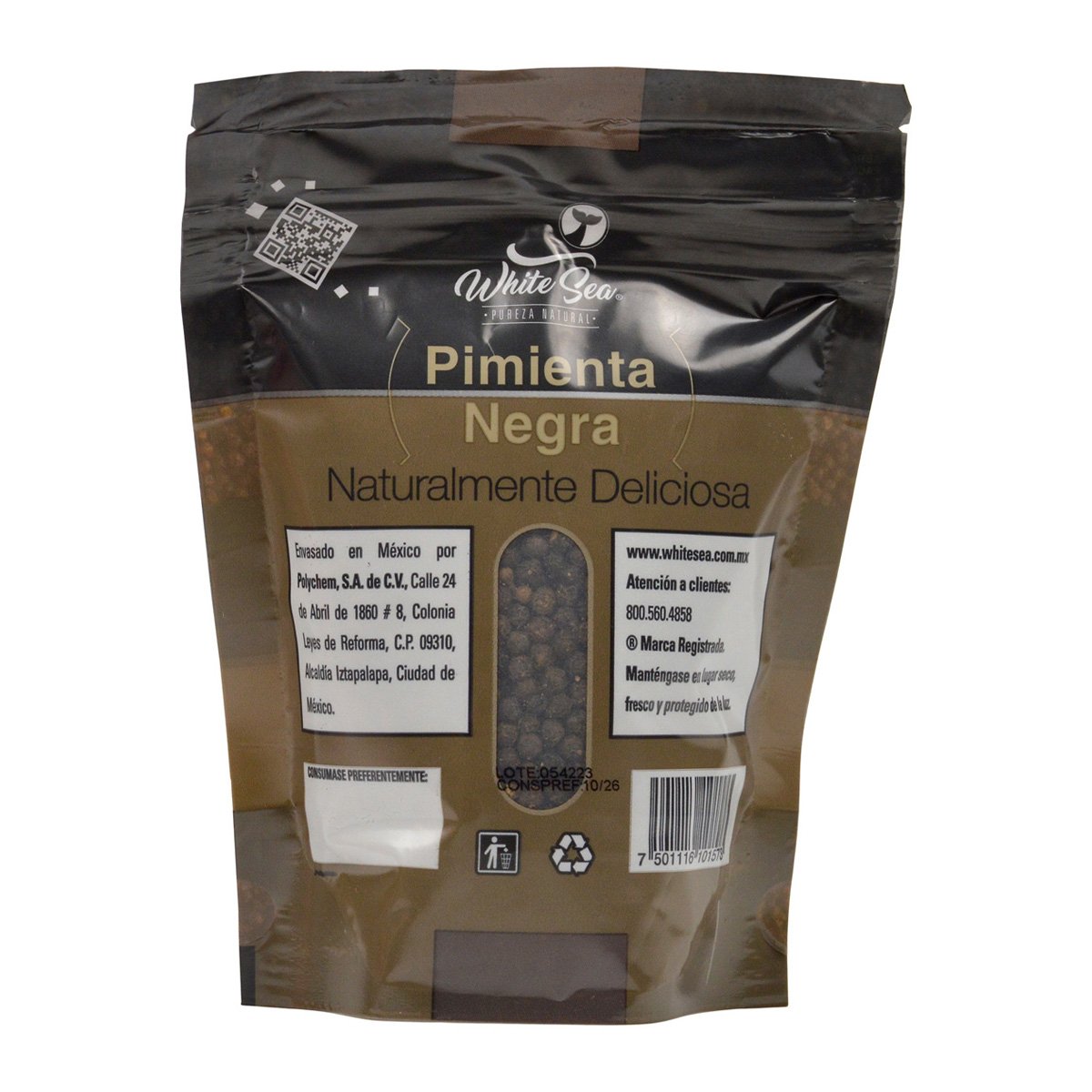 Pimienta Negra White Sea 190 g image number null
