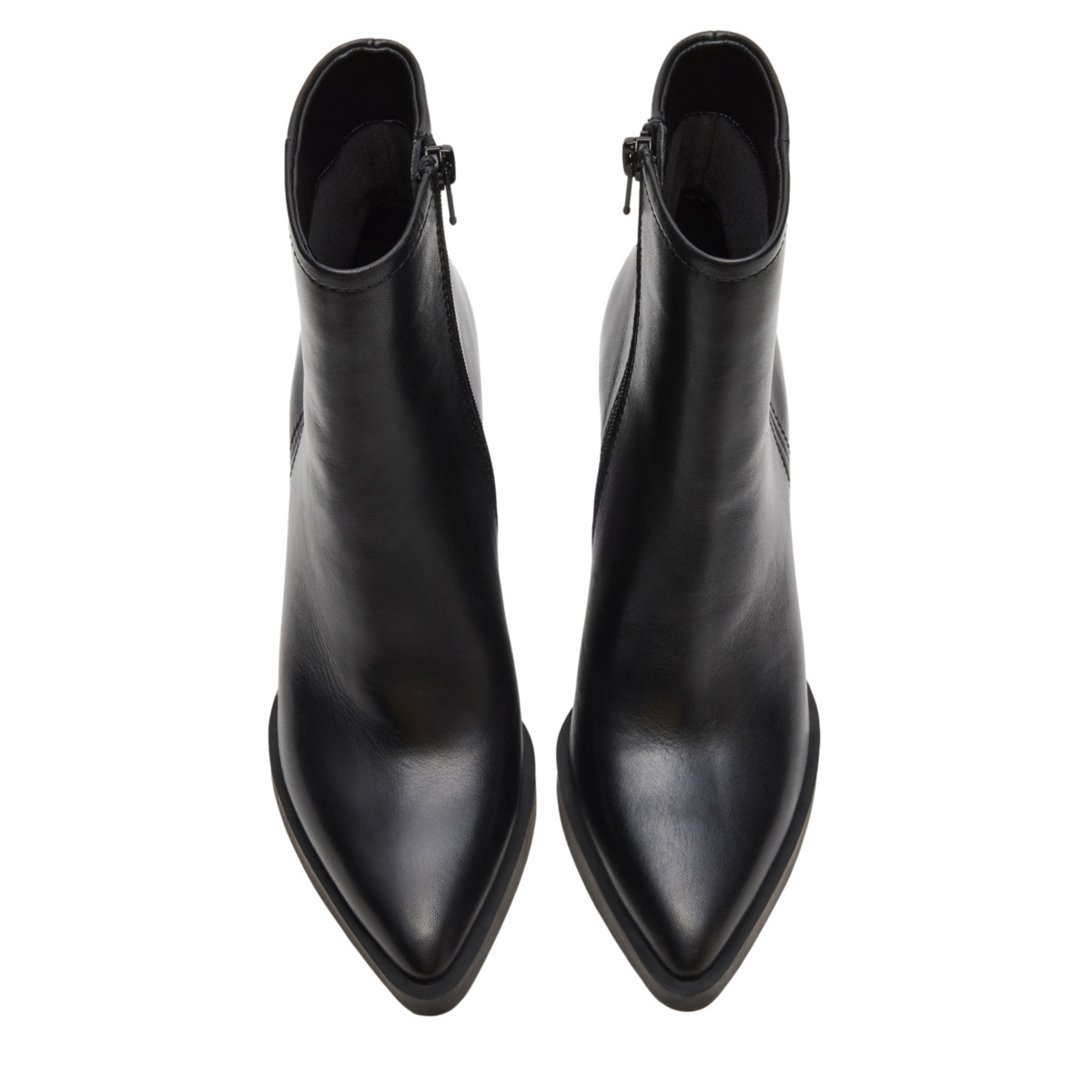 Bot&iacute;n Puntal con Tac&oacute;n Steve Madden Negro para Mujer image number null