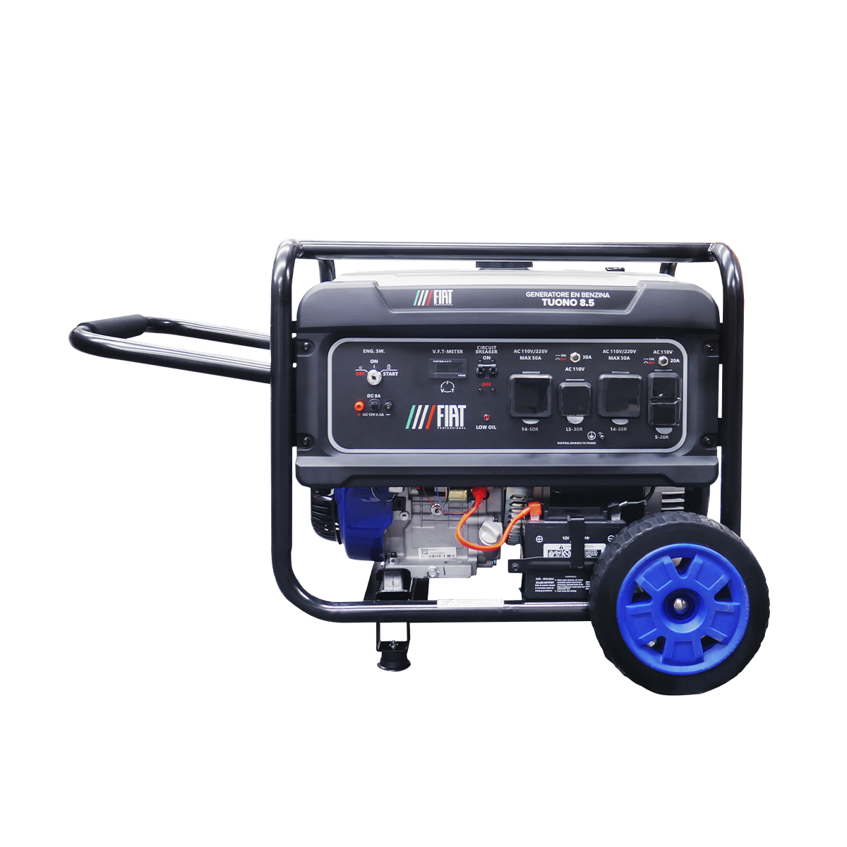 Generador a Gasolina 8,500 W MEDIA MOTOR 15 CF FIAT PROFESIONAL image number null