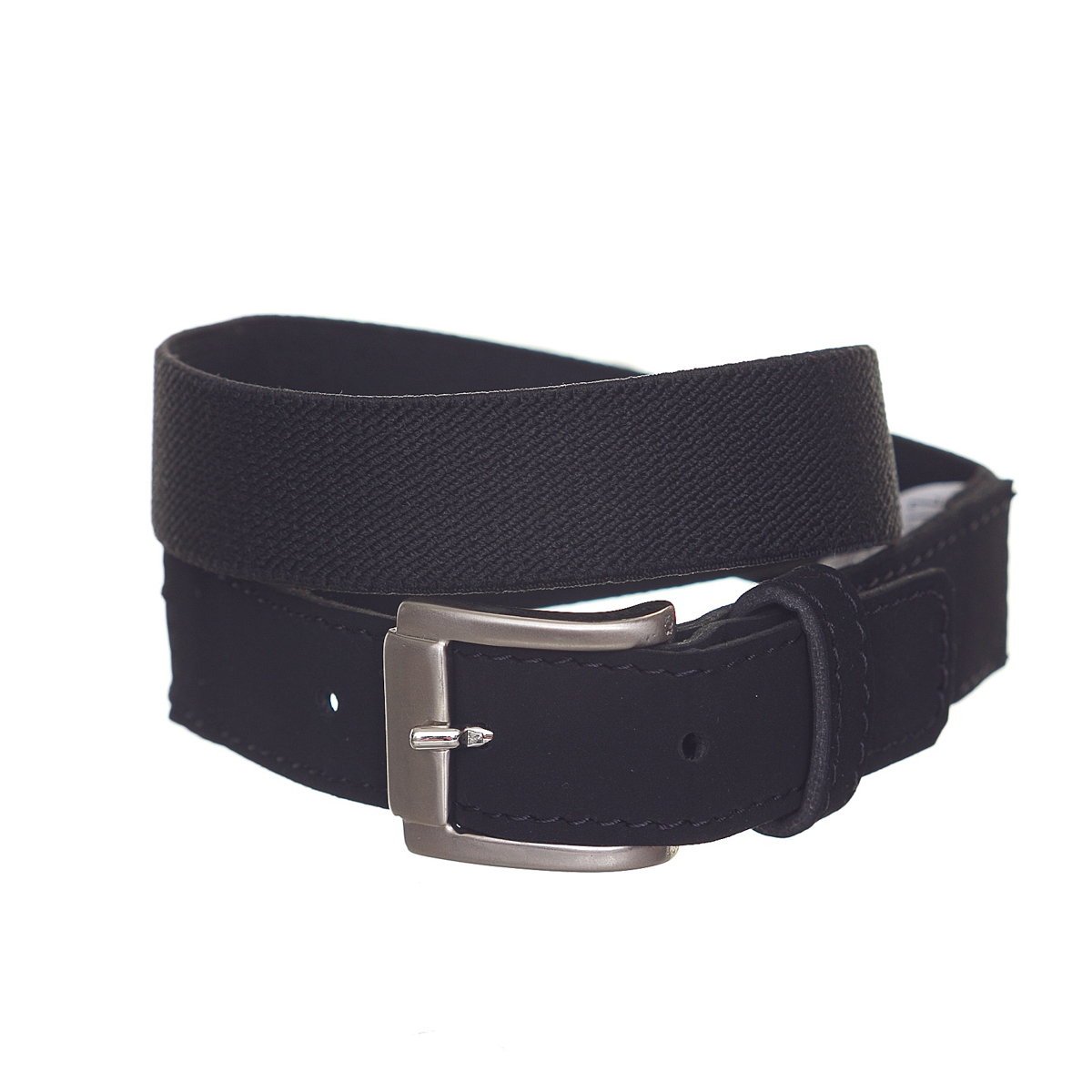Cinturon El&aacute;stico Color Negro Zilery&acute;S Para Mujer image number null