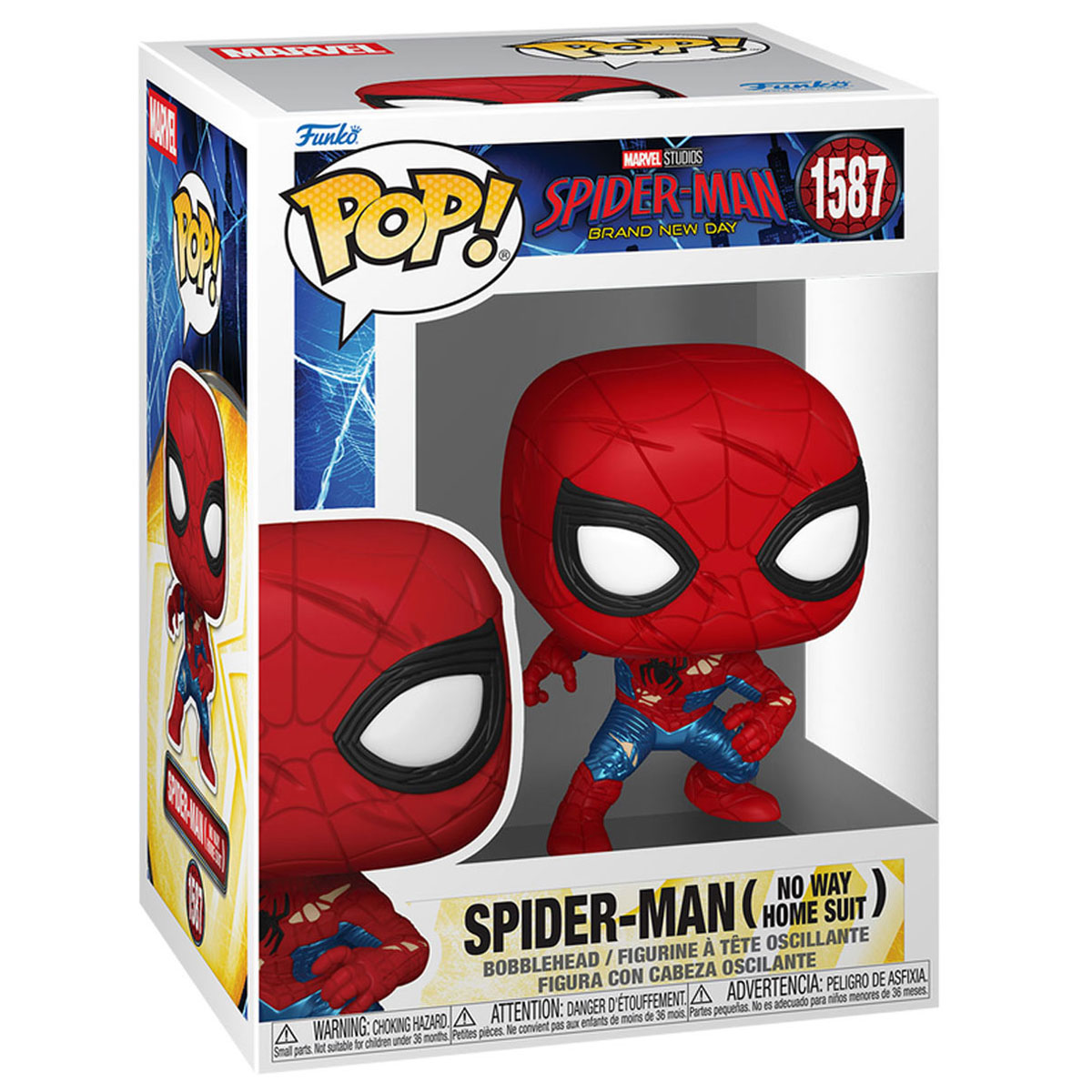 Funko Pop Marvel Spiderman Brand New Day image number null