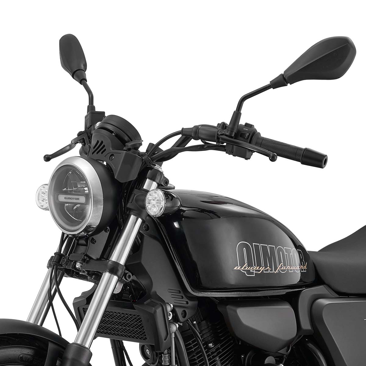 Motocicleta Qjmotor Srv 200 Negro 2026 image number null