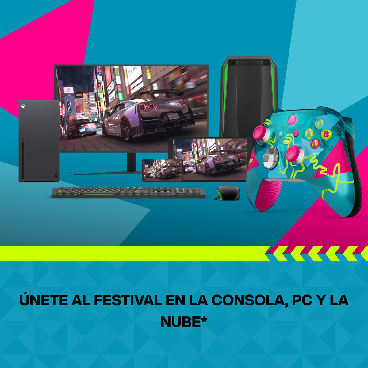 Control Inal&aacute;mbrico Forza Horizon 6 para Xbox Series X image number null