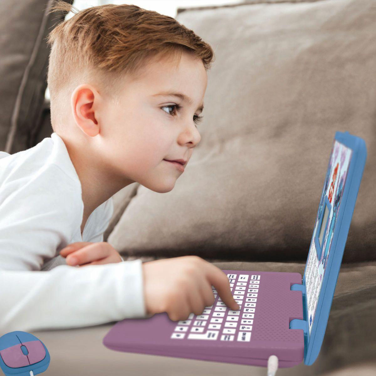 Laptop Educativo Bilingue Stitch Lexibook image number null
