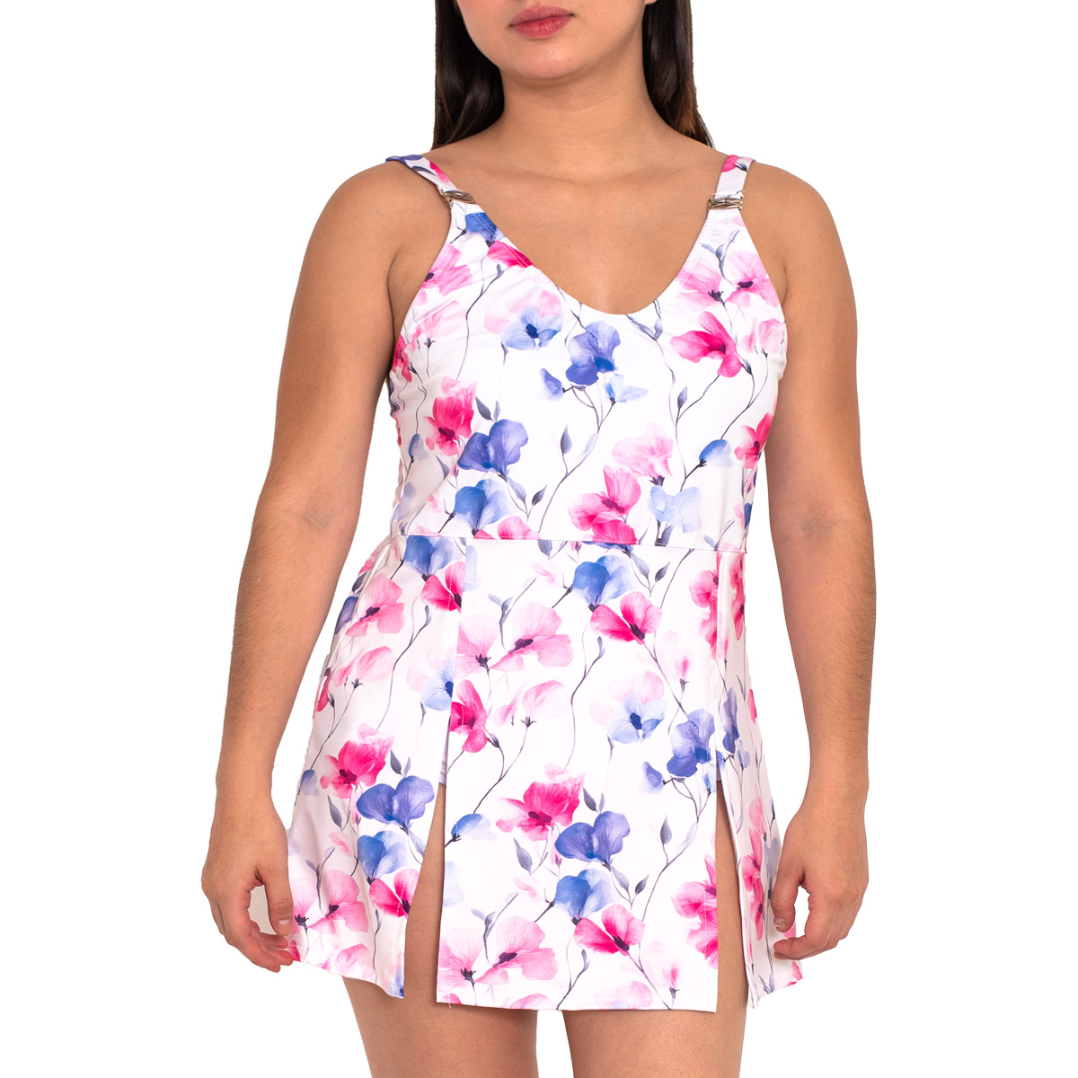 Traje De Ba&ntilde;o Tipo Vestido Con Tirante Relax Beach Para Mujer image number null