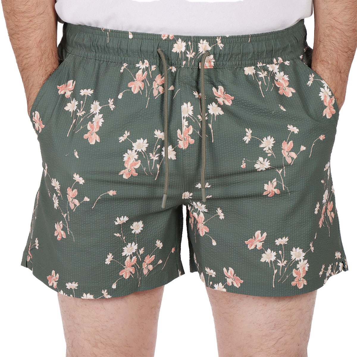 Traje de Ba&ntilde;o Shorts Playa Floral Hombre Jeanious image number null