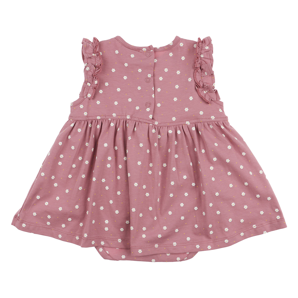 Vestido Pa&ntilde;alero de Flores Algod&oacute;n Carosello Beb&eacute; Ni&ntilde;a image number null