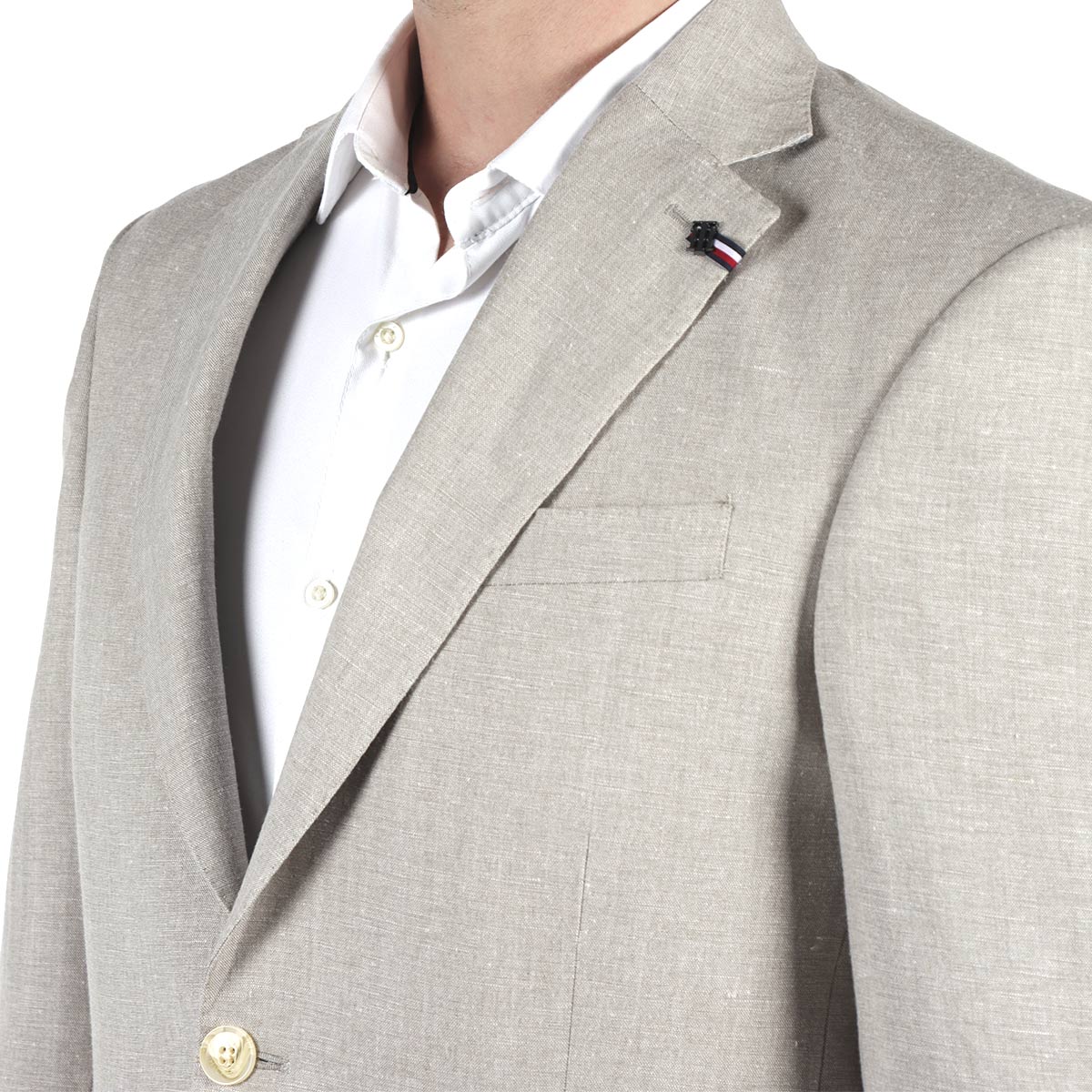 Traje Lino Regular Fit Tommy Hilfiger para Hombre image number null
