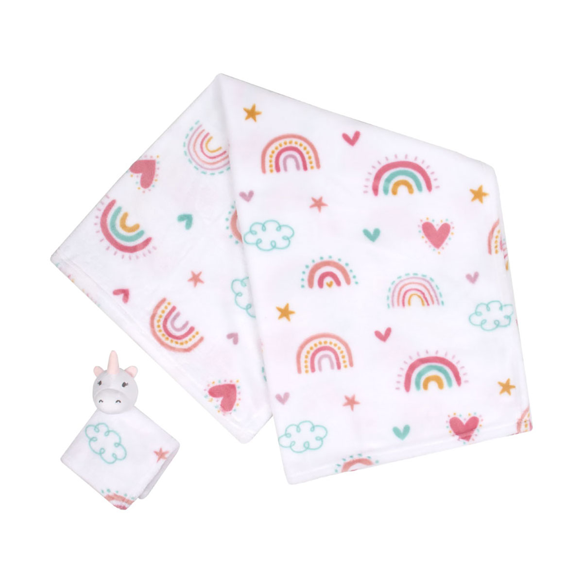 Cobertor Estampado con Mu&ntilde;eco Baby Mink image number null