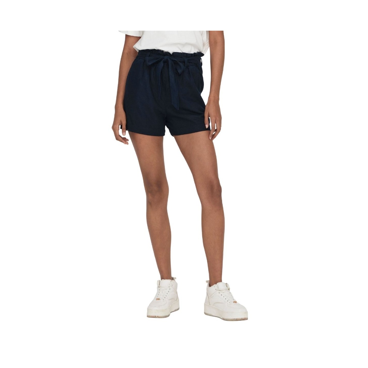 Short corto lisa cinta JDY para mujer. image number null