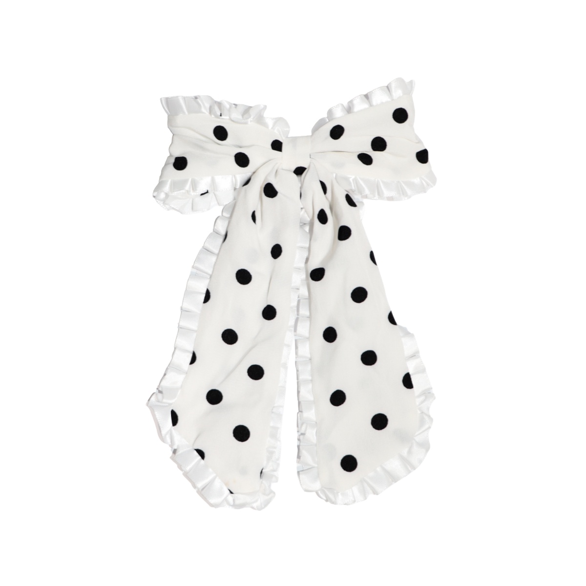 Broche Con Mo&ntilde;o Lunares Blanco Phi By Philosophy Jr image number null