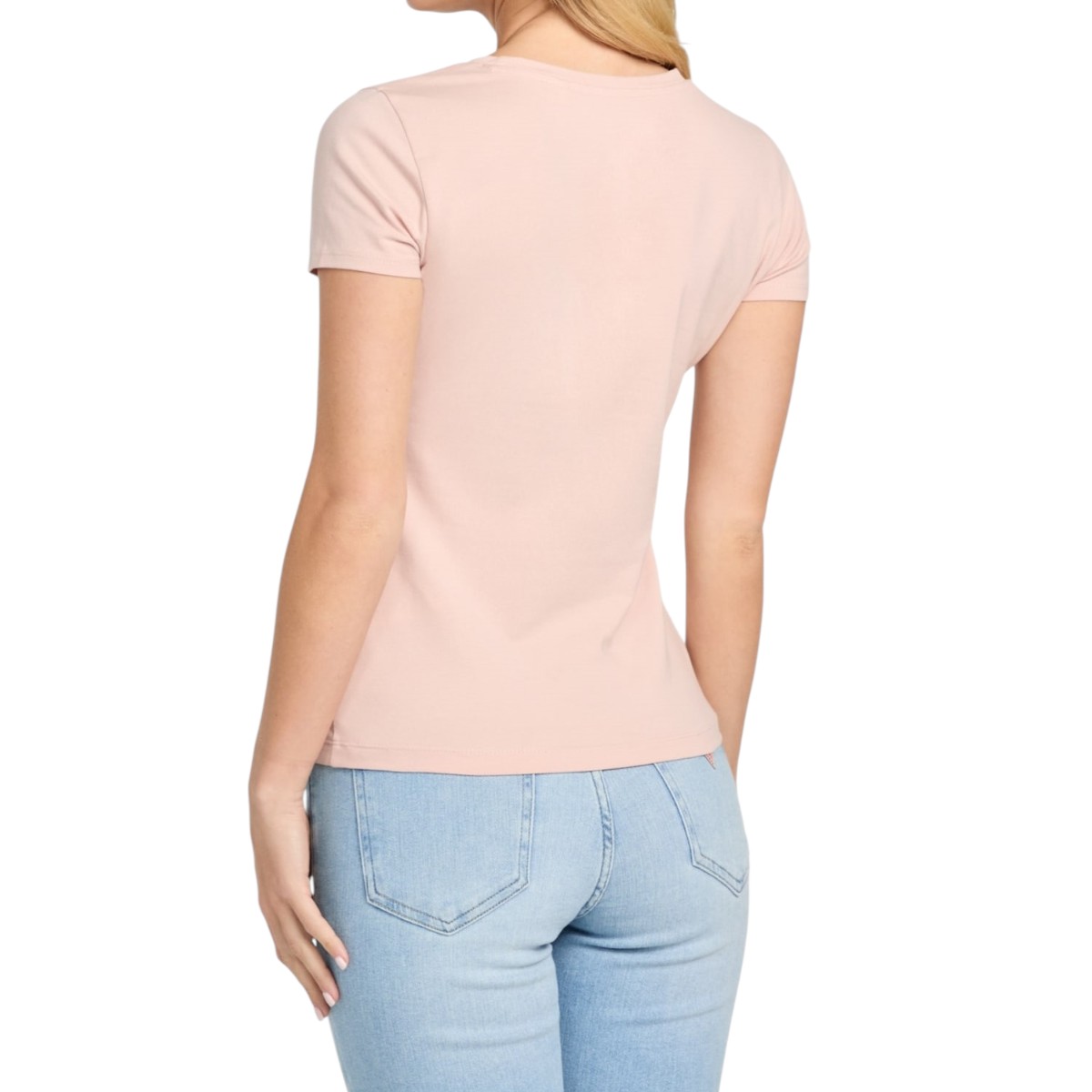 Playera Manga Corta Guess Factory Para Mujer image number null