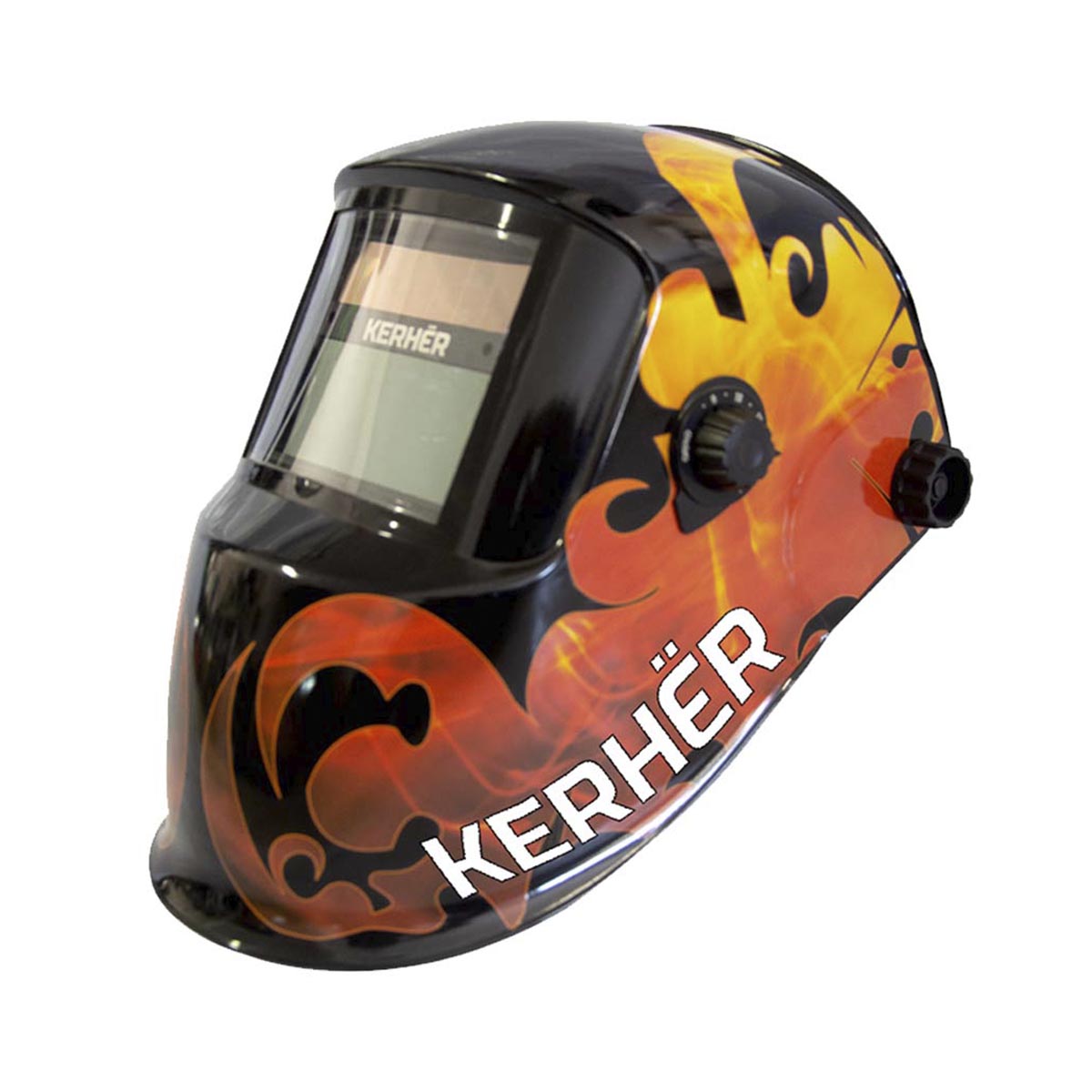 Careta Electr&oacute;nica Kerh&euml;r KCS30 Dise&ntilde;o Fuego image number null