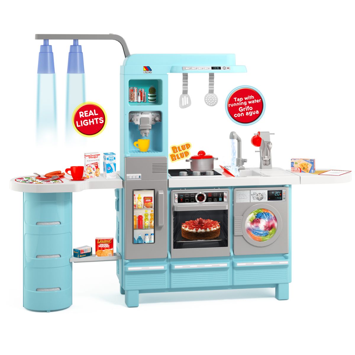 Molto Cocina con Luces&nbsp; y Grifo con Agua Real image number null