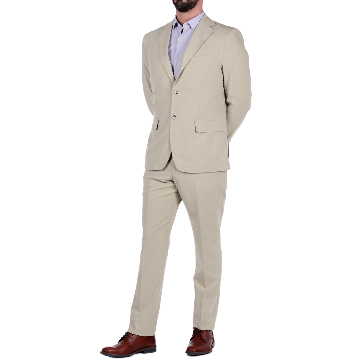 Traje Cl&aacute;sico Regular Fit Carven para Hombre image number null