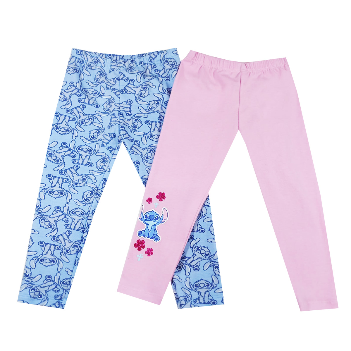 Pack Leggings Stitch Disney para Ni&ntilde;a image number null