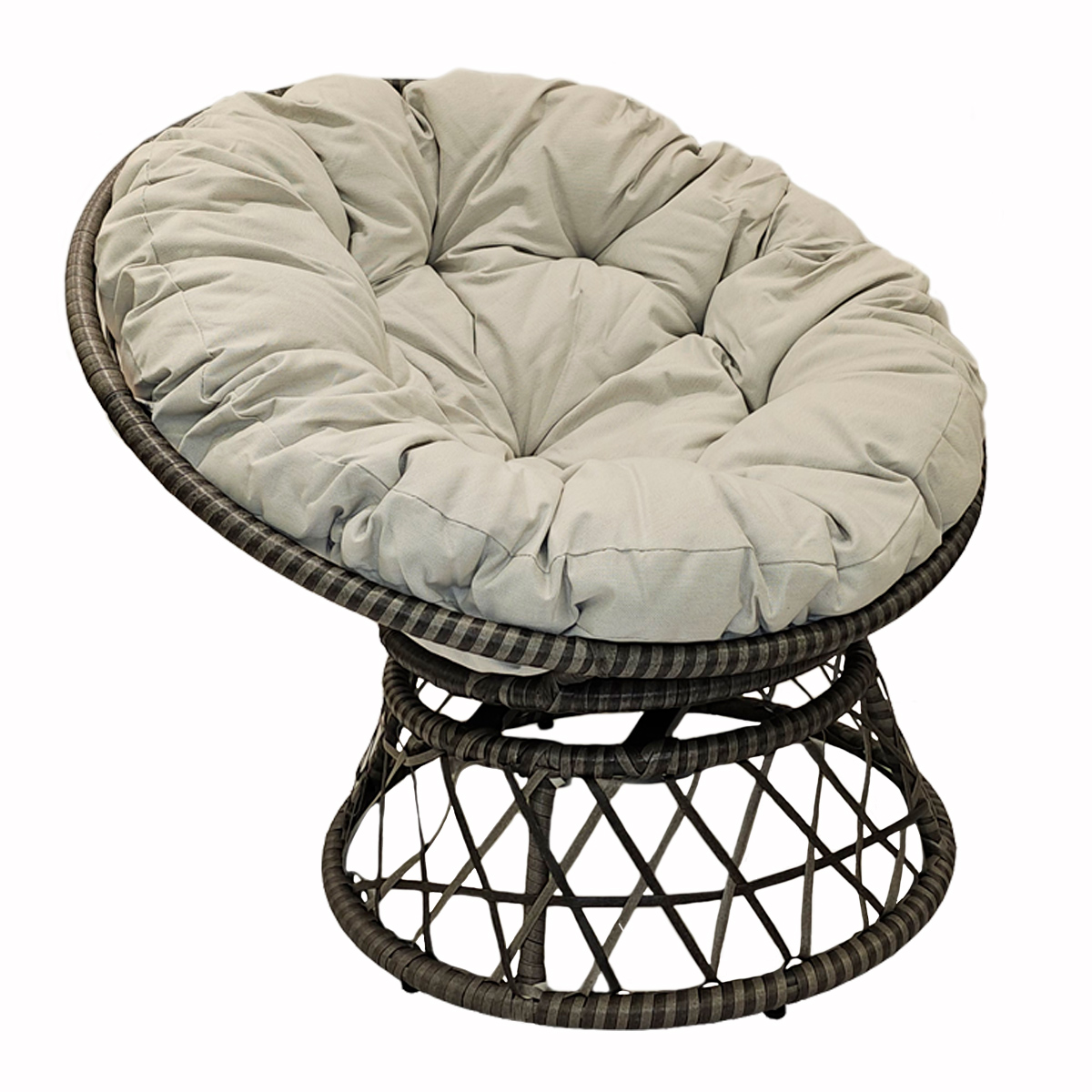 Papasan Metal Giratorio VINTAGE HOME image number null