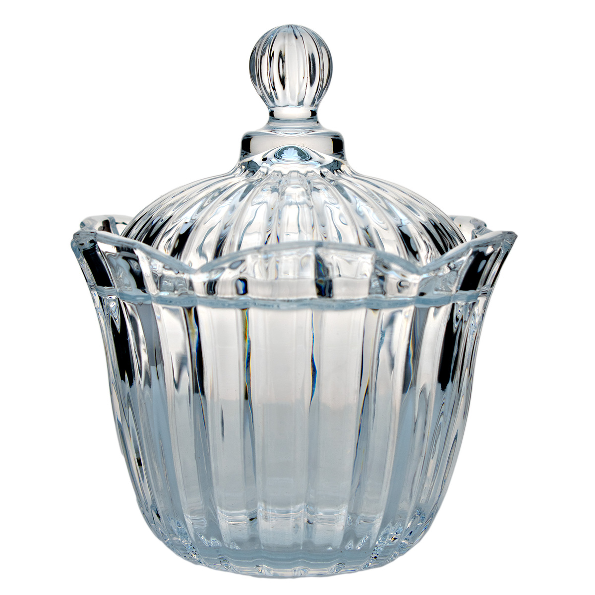 Bombonera De Cristal 18 Cm TOP CHOICE image number null