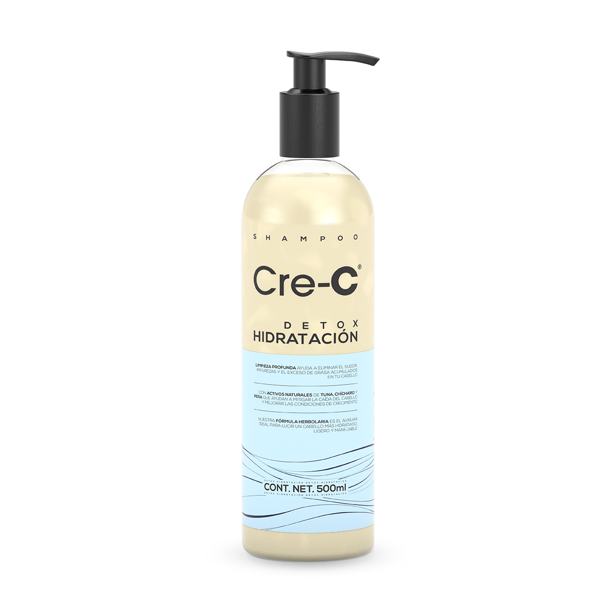 Cre-c Shampoo Detox Hidrataci&oacute;n 500 Ml image number null