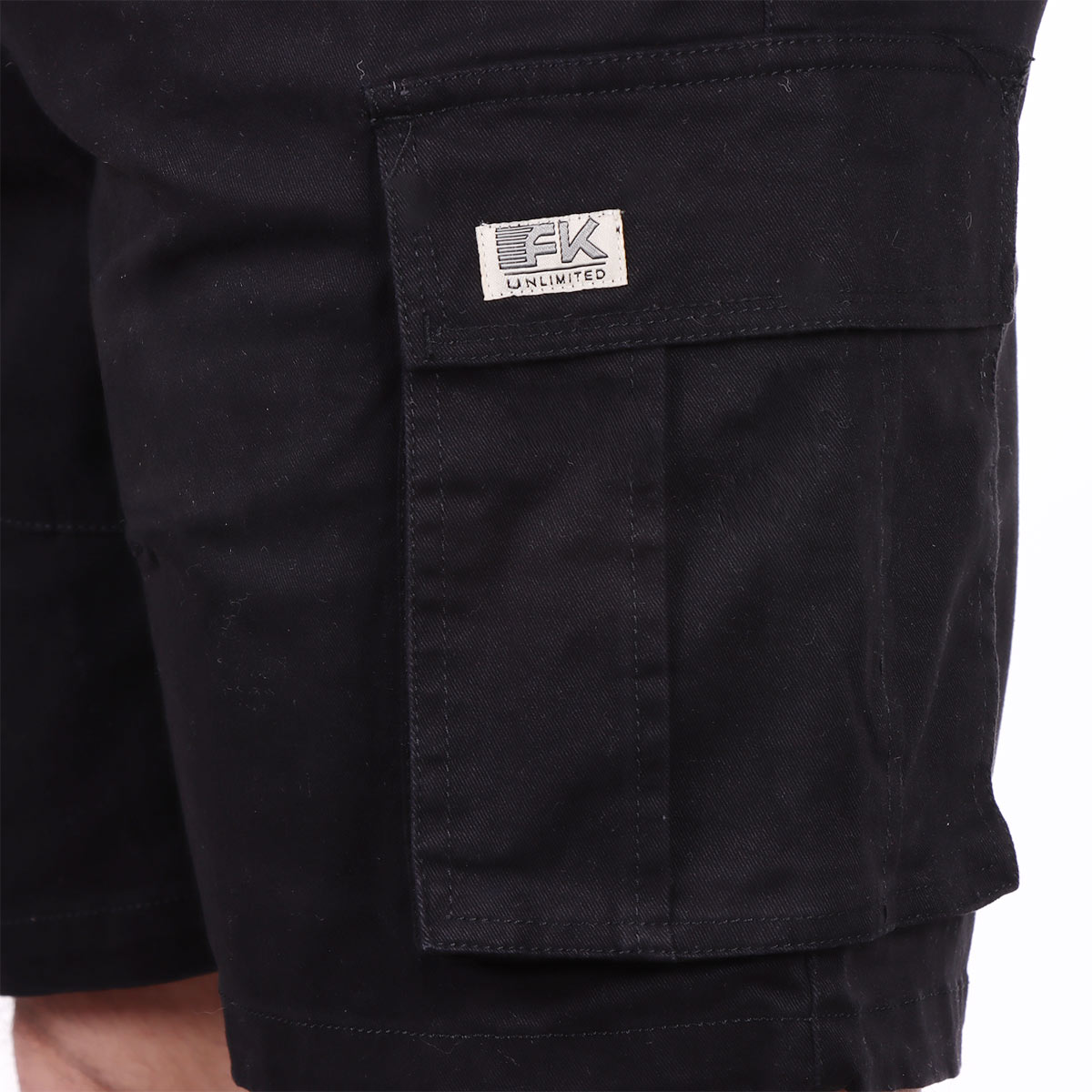 Bermuda Cargo Algod&oacute;n El&aacute;stico Cintura Fukka para Hombre image number null