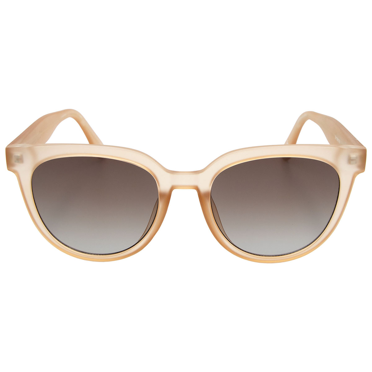 Lentes De Sol Redondos Pasta Nude Micas Caf&eacute;s Para Mujer Westies image number null